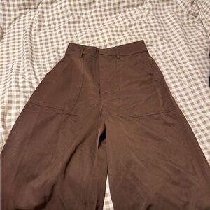 Chic Brown Women's Capris